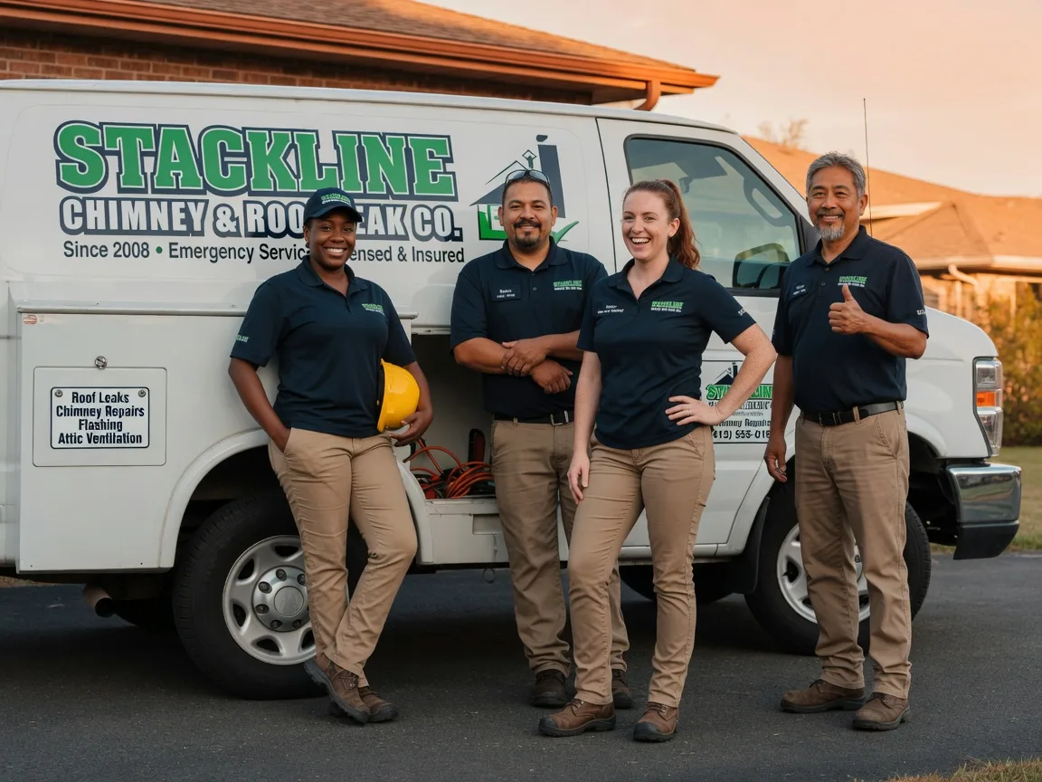 Chimney flashing repair company in Dibble, OK